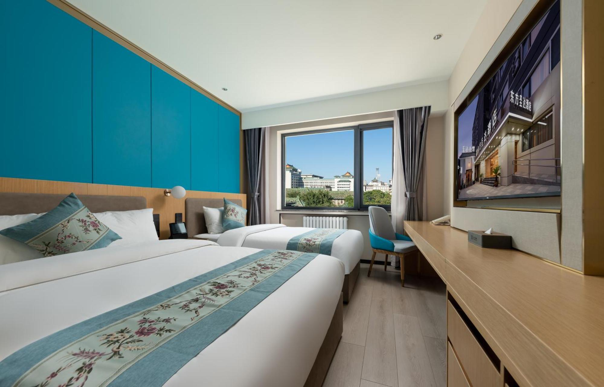 Jingfang Building Smart Hotel - Located In The Busiest Part Of The Downtown Area, Near Beijing Tiananmen Square And The Forbidden City,Wangfujing Shopping Street ,Newly Opened Hotel,Provide Free Laundry Service,Provide Tourism And Ticketing Services Экстерьер фото